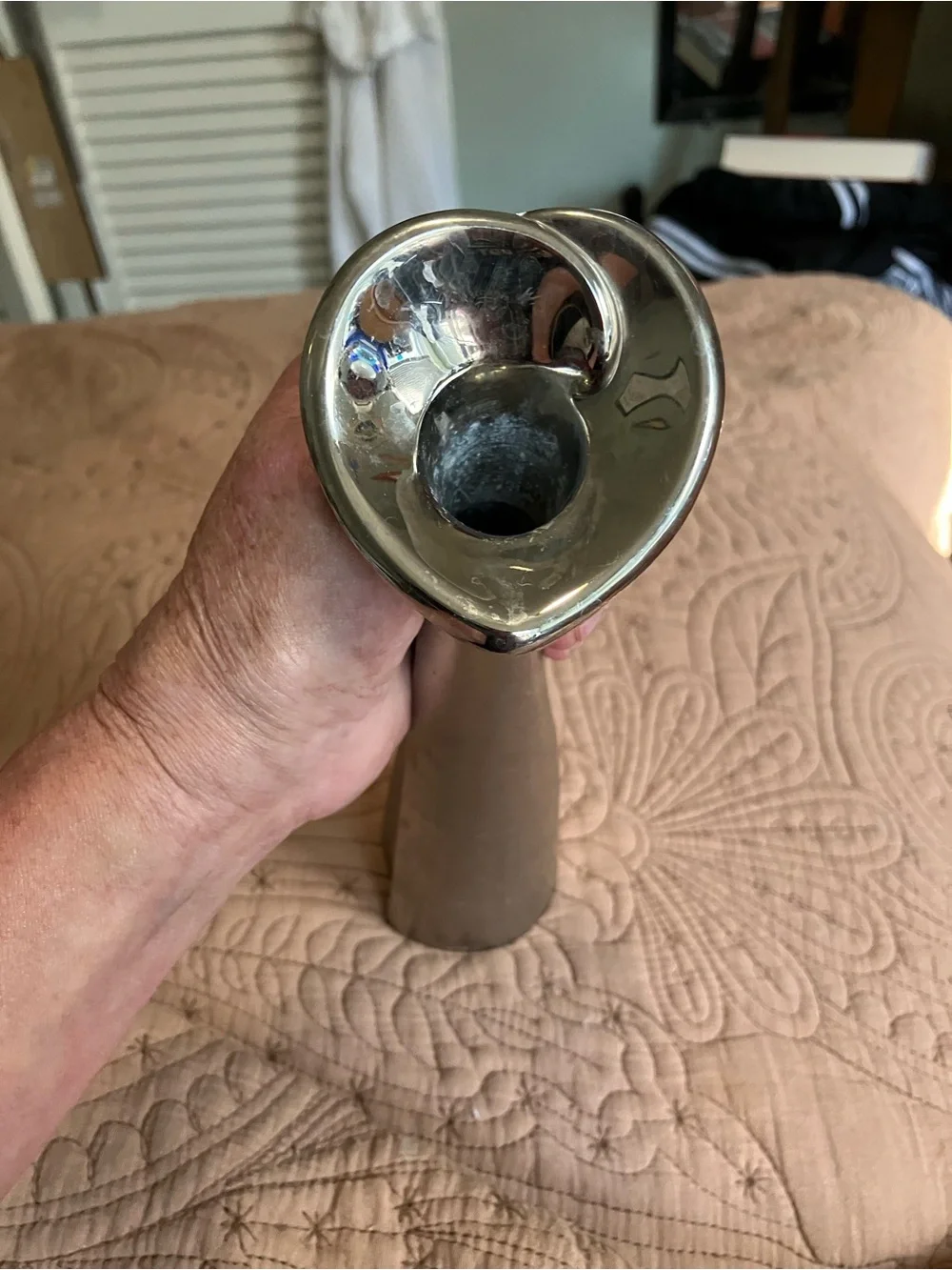 Vintage Bud Vase Styled After A Calla Lily